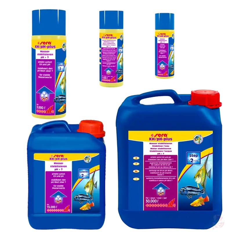 sera KH/pH-plus | KH- & pH-Wert Stabilisator sera KH/pH-plus. 100 ml Aktuell