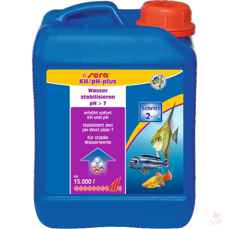 Neu Im Sortiment sera KH/pH-plus, 2.500 ml | KH- & pH-Wert Stabilisator | Vorratspack sera KH/pH-plus. 100 ml