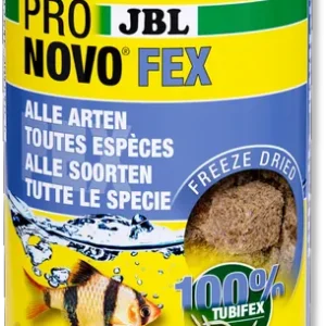 JBL ProNovo Fex | Gefriergetrocknete Tubifex-Würfel für Fische JBL NovoFex. 100 ml Top-Preis
