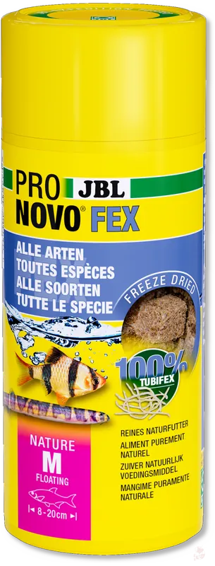 JBL ProNovo Fex | Gefriergetrocknete Tubifex-Würfel für Fische JBL NovoFex. 100 ml Top-Preis