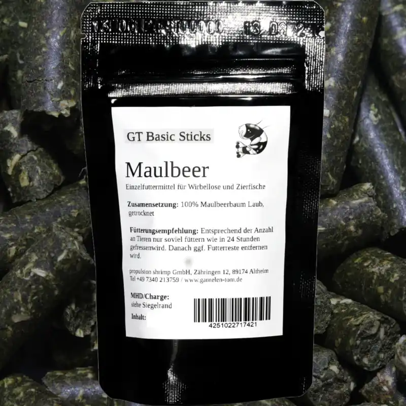 Markenprodukt GT Futtersticks Maulbeer, 250 g 50 g