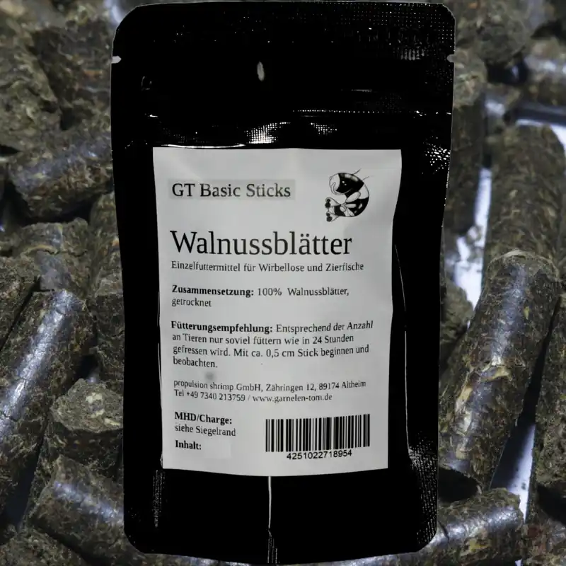 Direkt Vom Hersteller GT Futtersticks Walnussblätter, 200 g 40 g