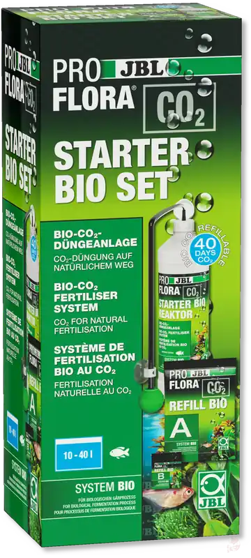 JBL Proflora CO2 Starter Bio Set | Bio-CO2-Anlage für 10-40 l Aquarien Knallerangebot
