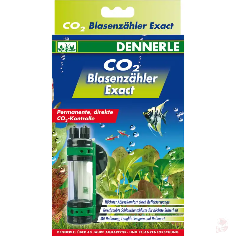 Dennerle CO2 Blasenzähler Exact Top-Seller