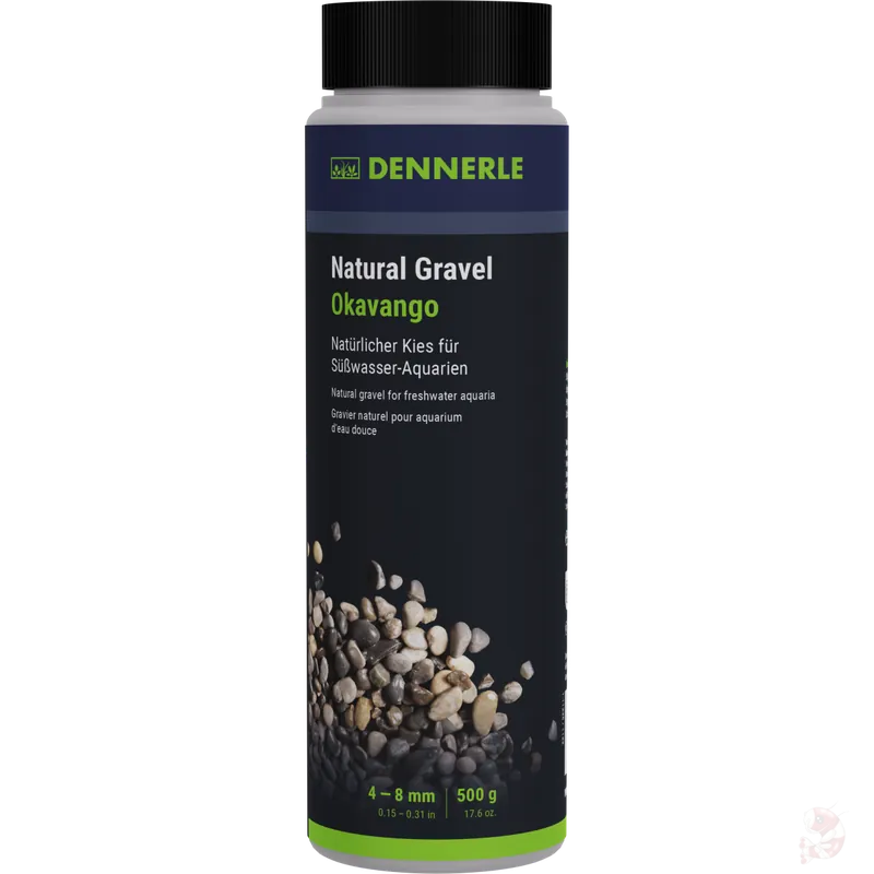 Dennerle Natural Gravel Okavango 4-8 mm, 500 g 4-8 mm. 500 g Versand Am Gleichen Tag