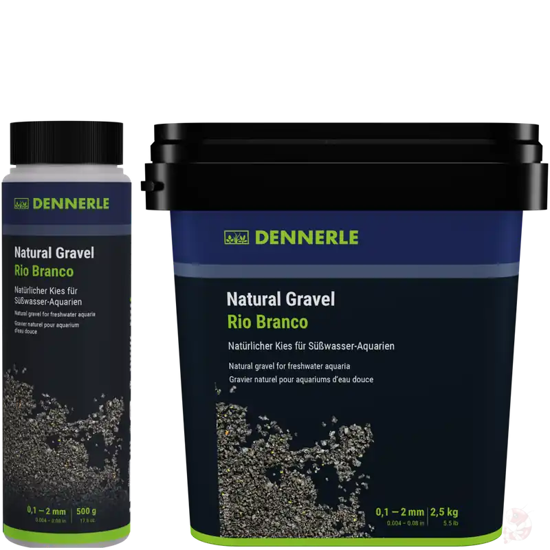 Preisknaller Dennerle Natural Gravel Rio Branco 0,1-2 mm 500 g