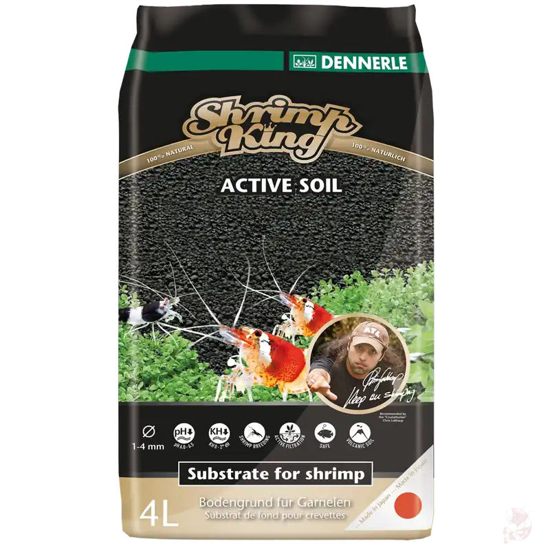 Dennerle Shrimp King Active Soil | 4 Liter 4 Liter Jetzt Kaufen