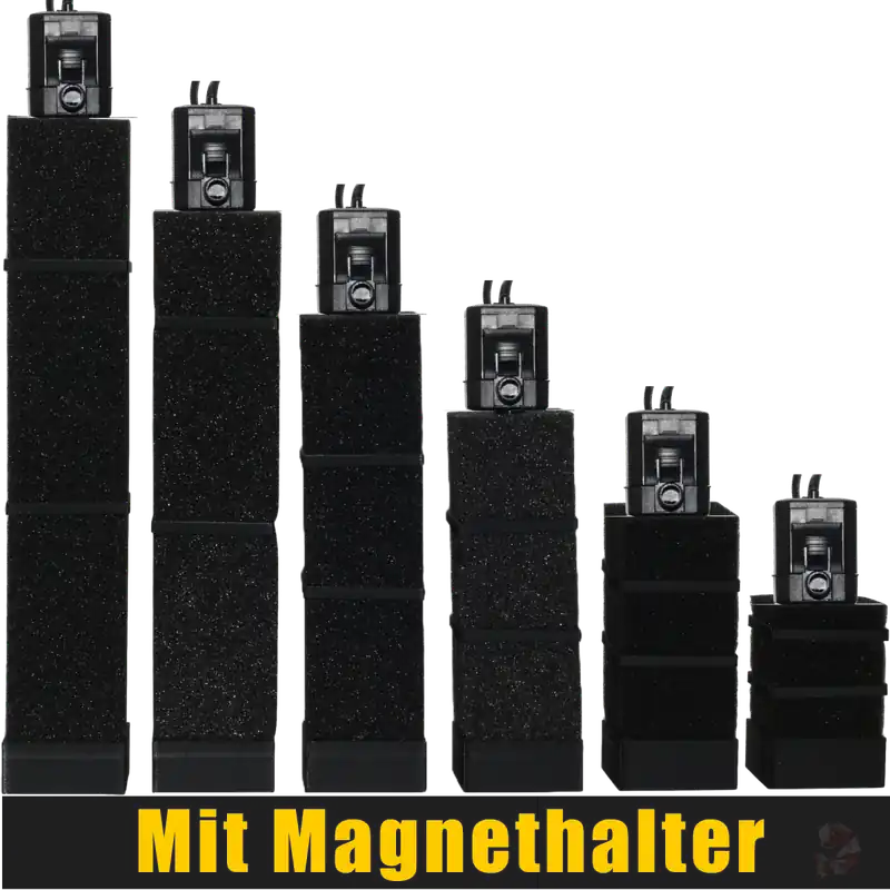 Sonderaktion GT HMF Filter - GTSe - mit Magnethalterung Aquariumhöhe 20 cm