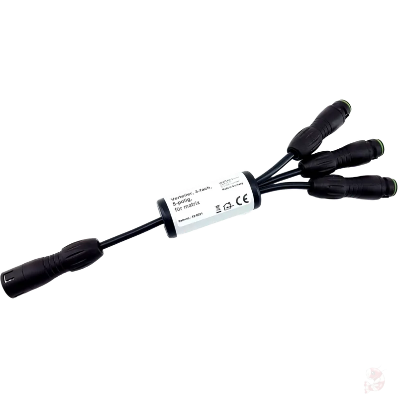 Daytime Verteiler 5-polig für matrix, pendix, onex | LED-Verteiler für mehrere Leuchten 2-fach Zertifiziert