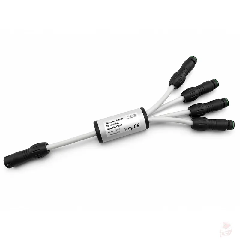 Daytime Verteiler 4-fach 5-polig für matrix, pendix, onex | LED-Verteiler für 4 Leuchten 2-fach Neu