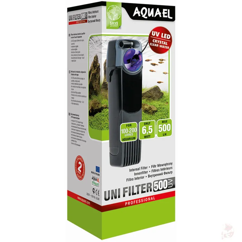 Jetzt Kaufen Aquael Unifilter UV Serie | Innenfilter mit UVC für klares Aquarienwasser 500