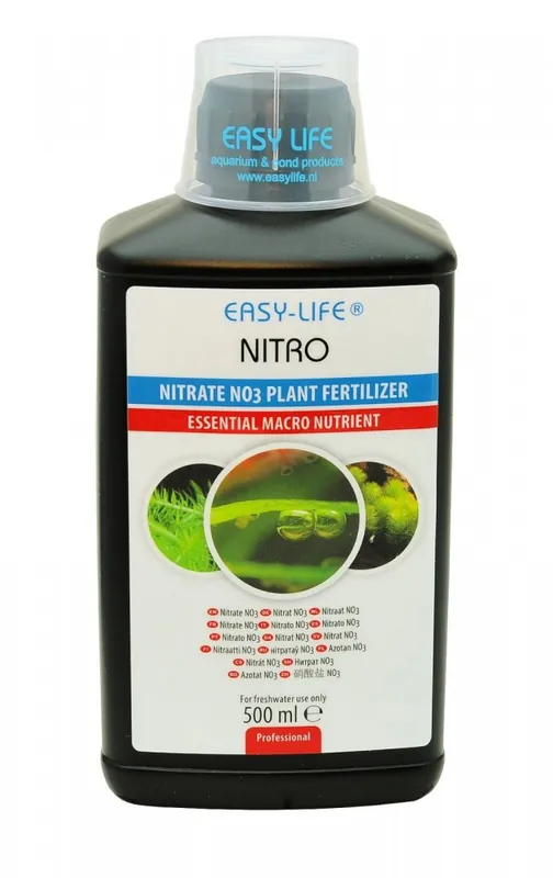 Easy Life NITRO 500ml Dünger für Ihre Pflanzen Aquariumpflanzen Stickstoffdünger Neuheit