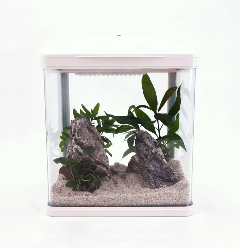 Nur Für Kurze Zeit HR-230 weiß Nano Aquarium Komplettaquarium Mini Aquarium+Filteranlage