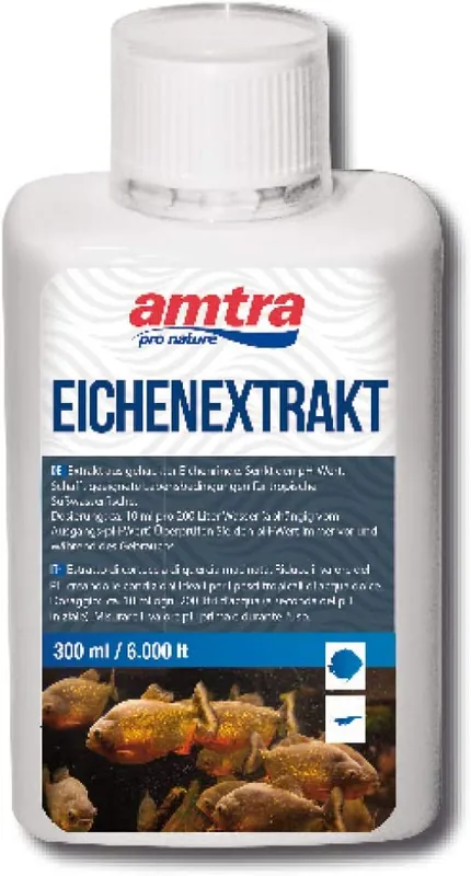 Zertifiziert Amtra Pro Nature Eichen-Extrakt 300 ml – pH-Wert Senkung