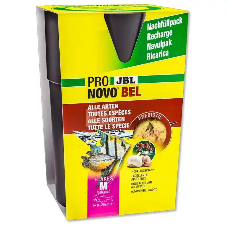 Beliebt JBL NovoBel Nachfüllpack 750ml Flockenfutter Hauptfutter Aquarienfische