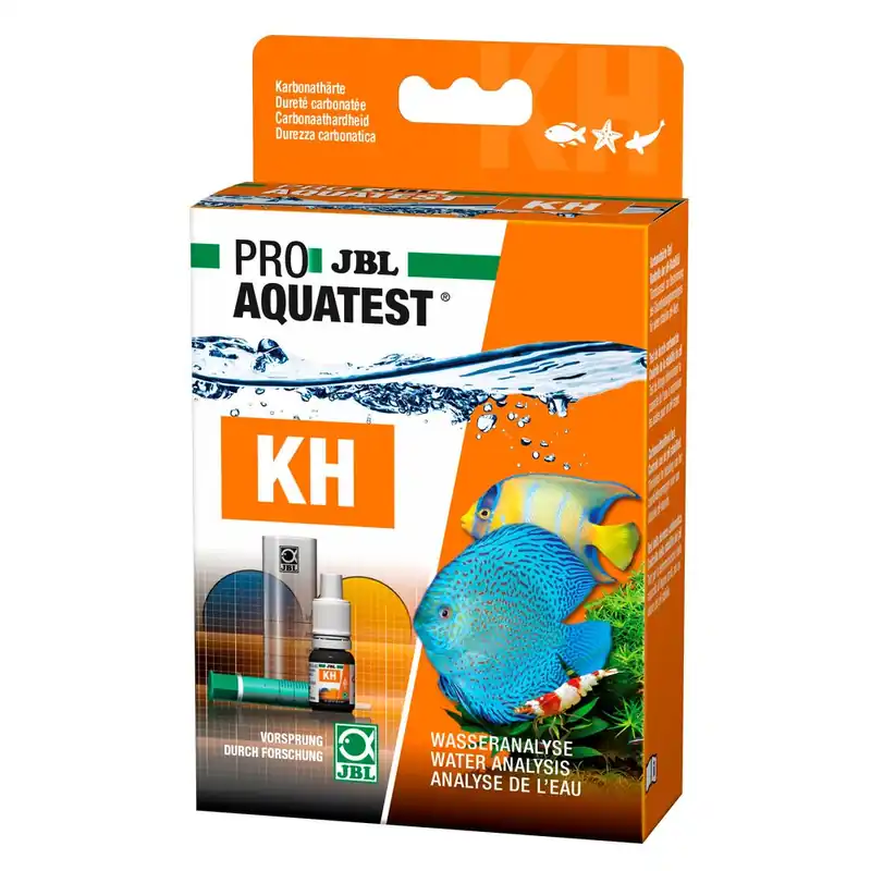 Expressversand JBL KH Test Schnelltest der Karbonathärte in Süß-/Meerwasser Aquarien & Teichen