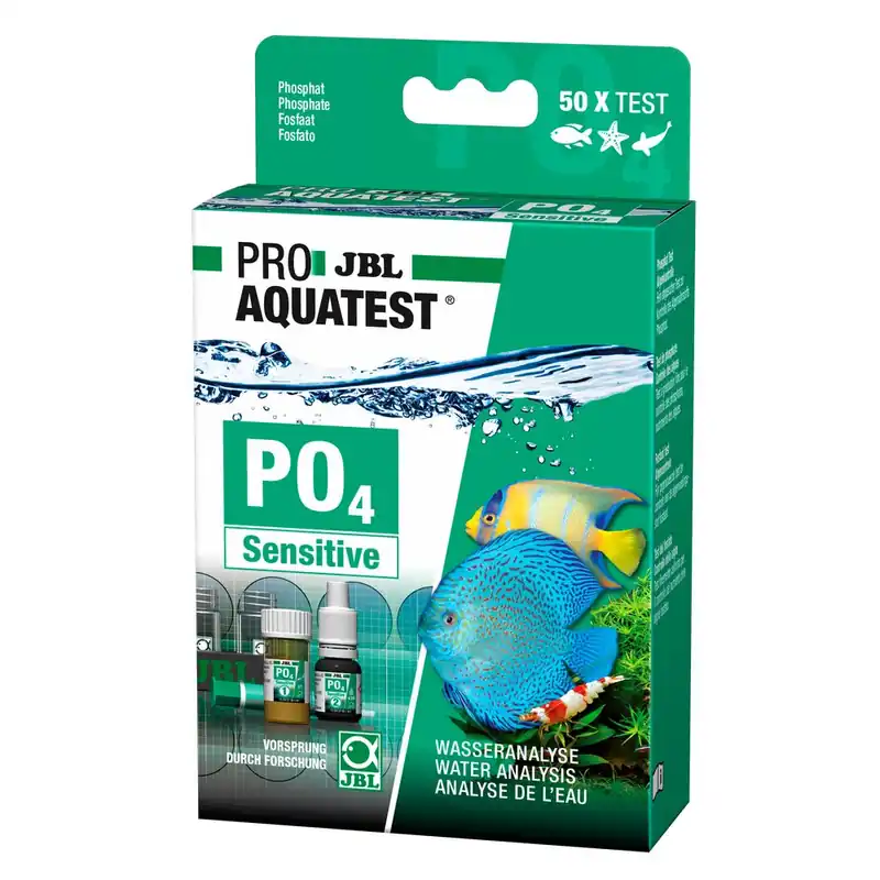 JBL PO4 Phosphat Test sensitiv Phosphatgehalt Süß-/Meerwasser Aquarium & Teich Expressversand