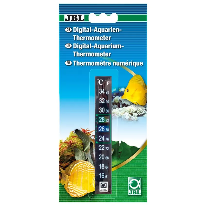 JBL Aquarium Thermometer Digital - Digitales Aquarien-Thermometer Kracherpreis