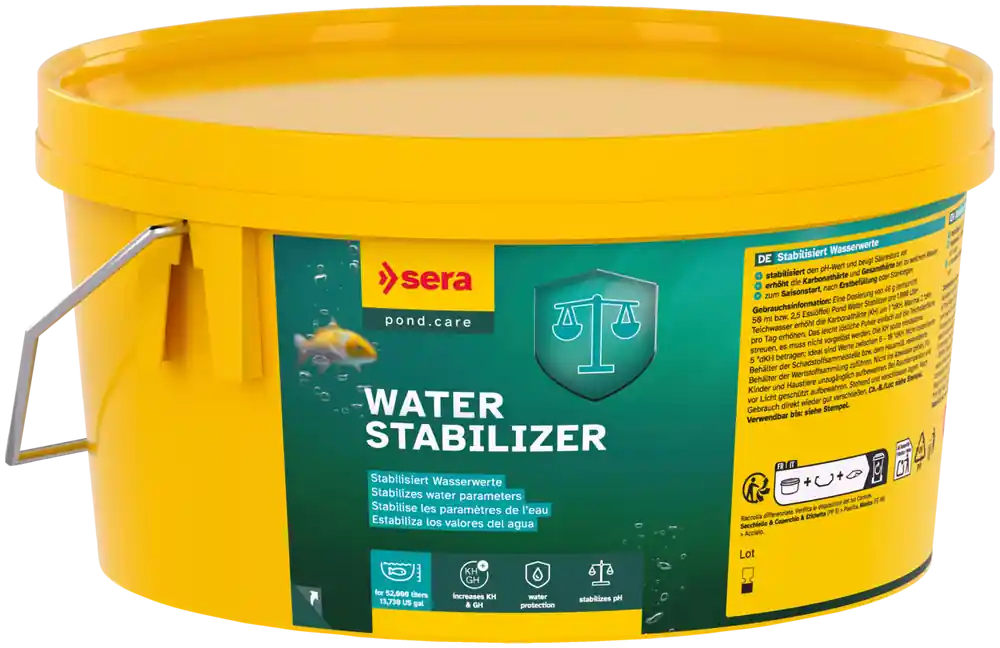Ausverkauf sera Pond Water Stabilizer 2,4 Kg Gartenteich Wasseraufbereitung Algen