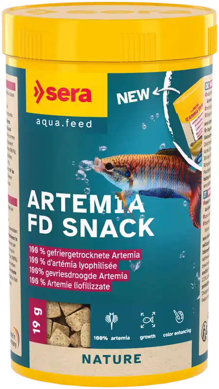 sera Artemia FD Snack Shrimps 250 ml Leckerbissen Direktkauf