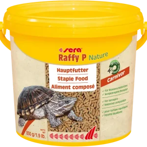 Neuheit Sera Raffy P Hauptfutter für Wasserschildkröten 3800ml Aquarium Terrarium Futter
