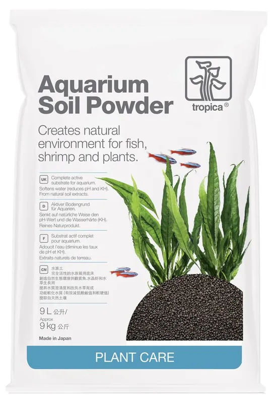 Tropica Aquarium Soil Powder 9L kompletter Bodengrund 1-2 mm Sonderaktion