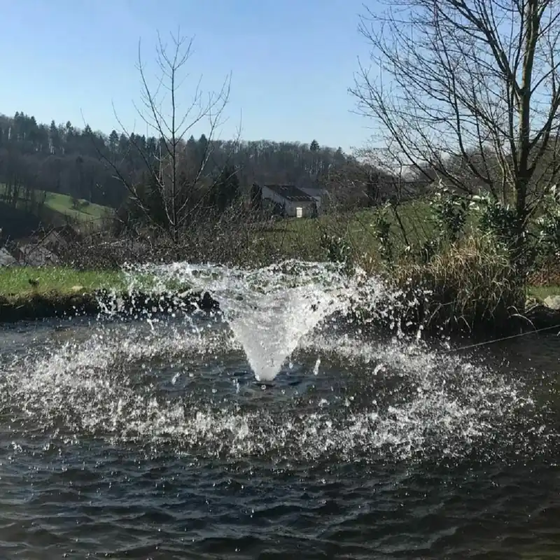 Heißes Angebot Schwimmende Teich Fontäne COP-10000 90W 20000 l/h Springbrunnen