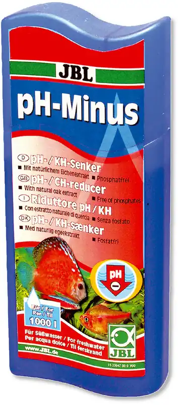 Must-Have JBL pH-Minus 250ml Wasseraufbereiter zur Senkung der pH-Werte für Süßwasser