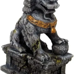 Amtra Chinesische Guardian Lion S Aquarium-Deko Echt