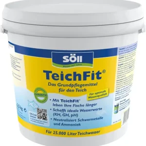 Söll TeichFit 2,5 kg Grundpflegemittel Wasseraufbereiter für den Teich Aktuell