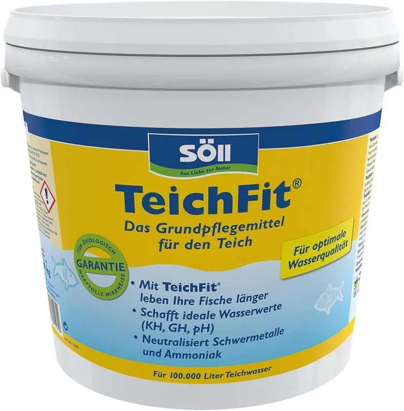 Garantierte Lieferung Söll TeichFit 10 kg Grundpflegemittel Wasseraufbereiter für den Teich