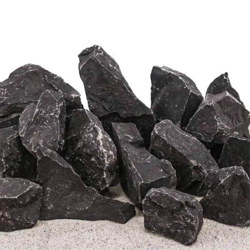 Aquarium Natursteine Schwarzer Felsen 1 Stück Gr. XL 2-3kg Saisonangebot