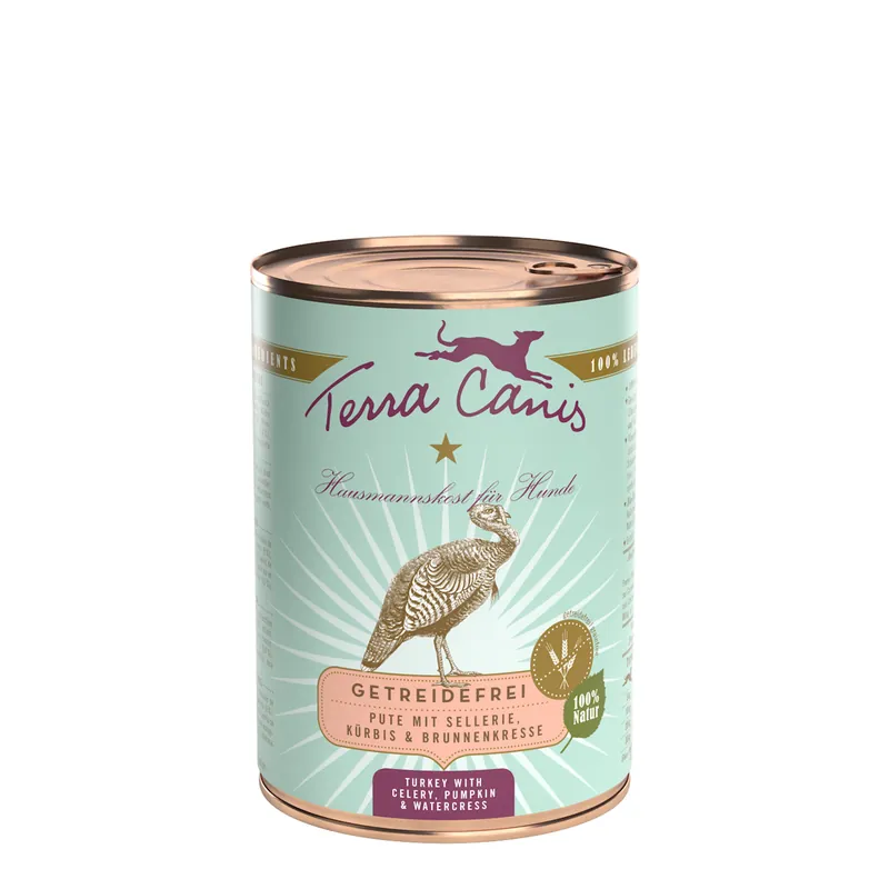 Nur Für Kurze Zeit Terra Canis Sensitive Pute getreidefrei 400 g