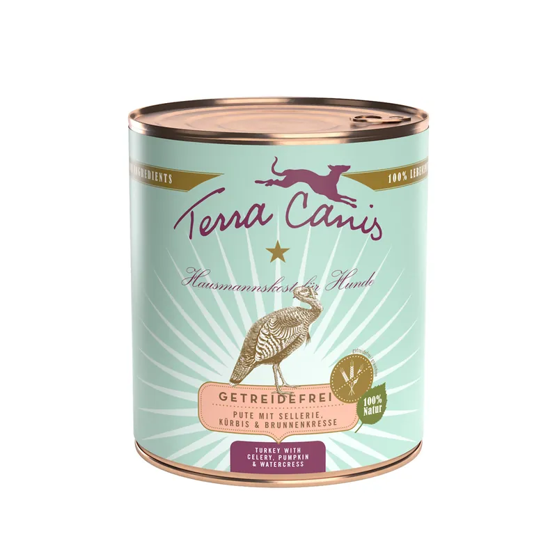 Neu Im Sortiment Terra Canis Sensitive Pute getreidefrei 800 g
