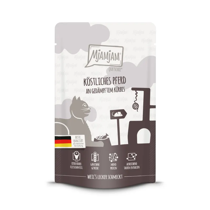 Bestseller MJAMJAM Quetschies Pferd/Kürbis 125 g