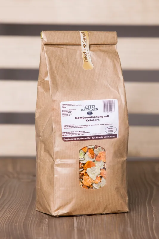 LOTTIS HÄPPCHEN Gemüsemischung mit Kräutern 1 kg Sale