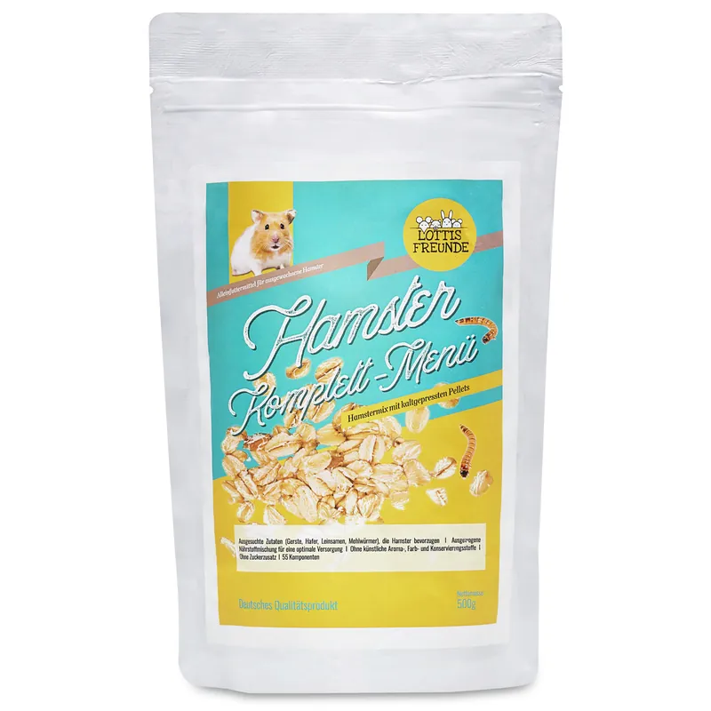 Bestseller LOTTIS FREUNDE Hamster Komplett-Menü 500 g