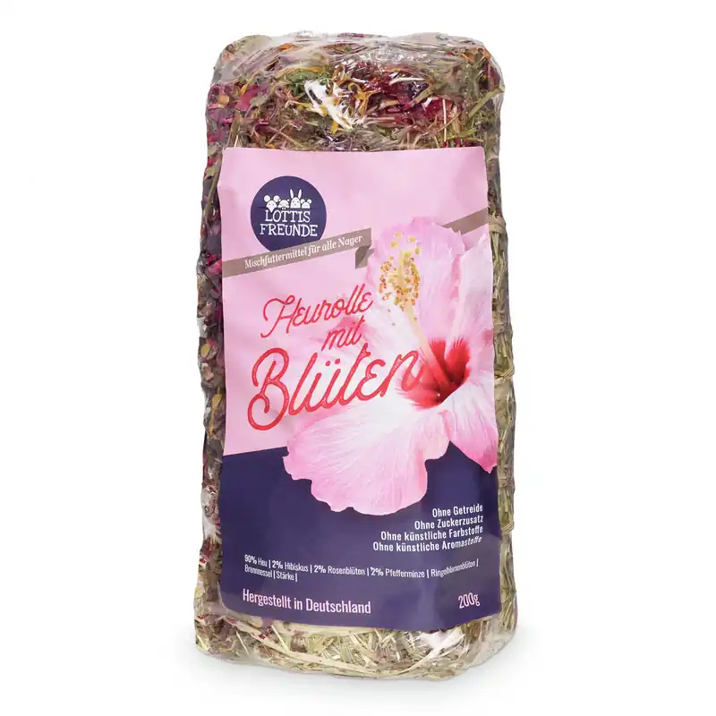 LOTTIS FREUNDE Heurolle mit Blüten 200 g Neu