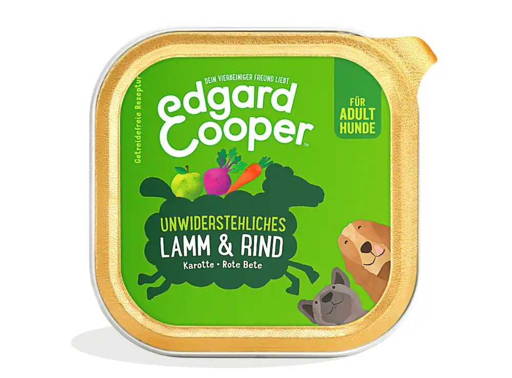 Jetzt Kaufen Edgard & Cooper Adult Lamm und Rind 150 g