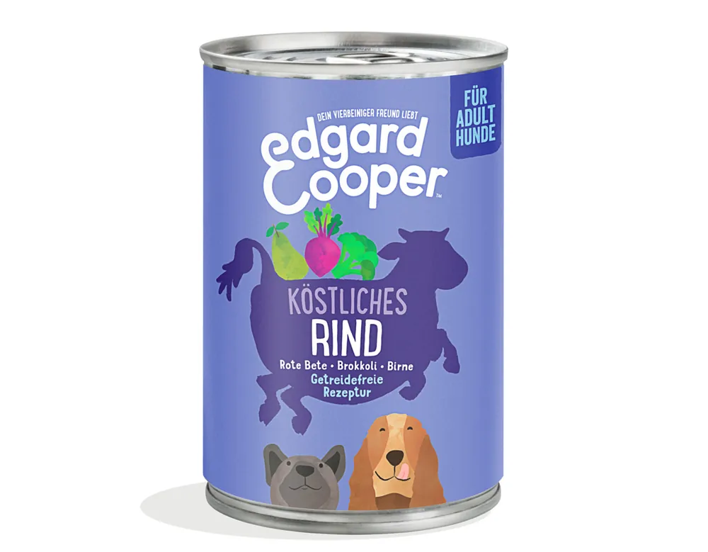 Top-Angebot Edgard & Cooper Adult Rind getreidefrei 400 g