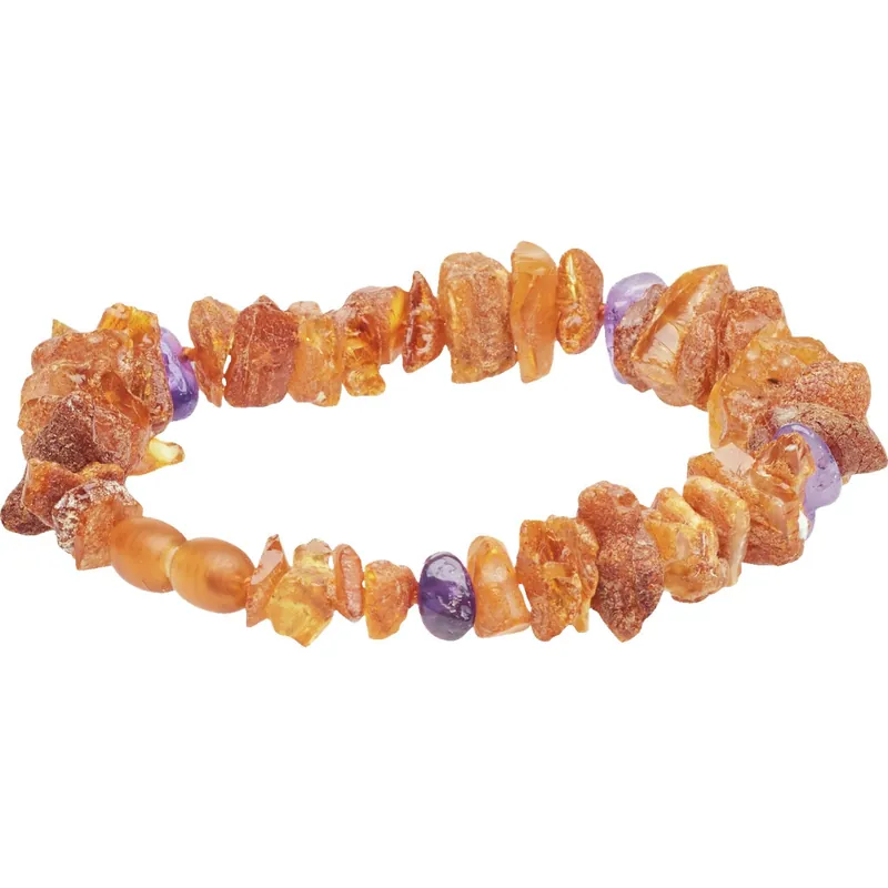 Allpets Bernsteinkette 20 cm Amethyst Letzte Chance