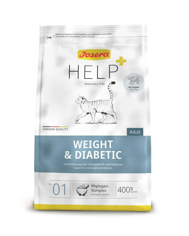 Josera Help Weight&Diabetic Cat dry 400 g Kracherpreis