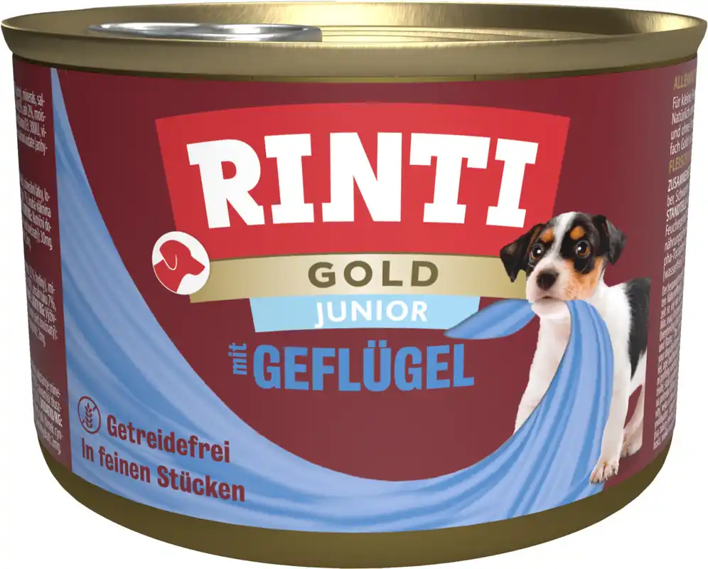 RINTI Gold Geflügel Junior 185 g Begrenztes Angebot