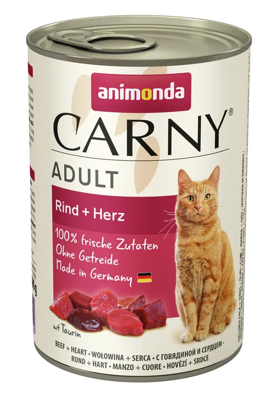 Knallerangebot animonda Carny Adult Rind/Herz 400 g
