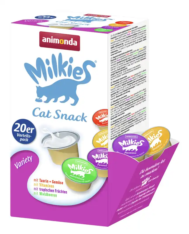 Solange Der Vorrat Reicht animonda Milkies Variety 20 x 15 g