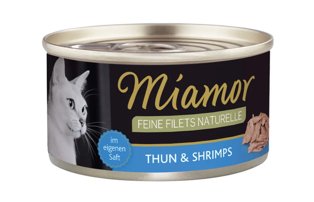 Knallerangebot Miamor Feine Filets Naturell Huhn/Shrimps 80 g