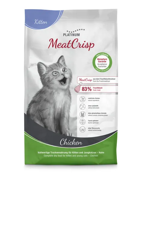 PLATINUM MeatCrisp Kitten Chicken 3 kg Sofort Bestellen