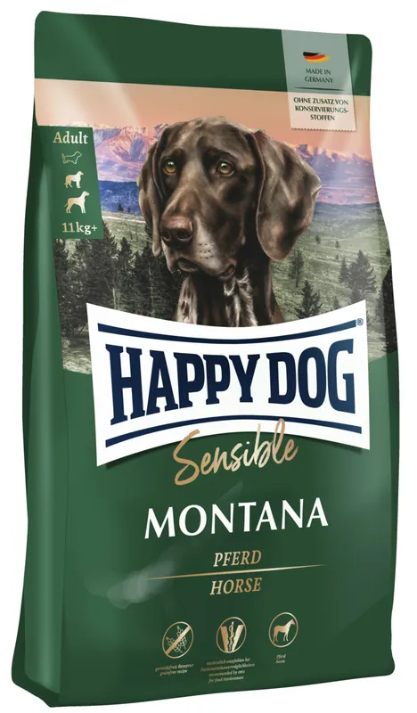 HAPPY DOG Supreme Sensible Montana 10 Kilogramm Hundetrockenfutter Ausverkauf