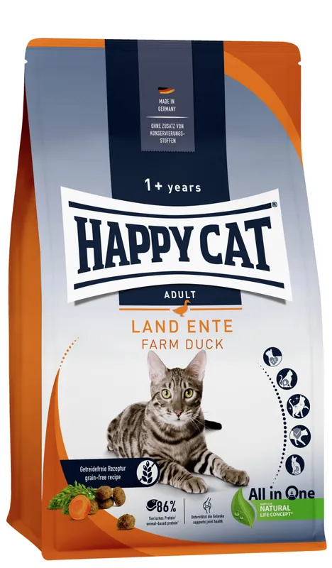 Expressversand HAPPY CAT Culinary Land-Ente 4 kg
