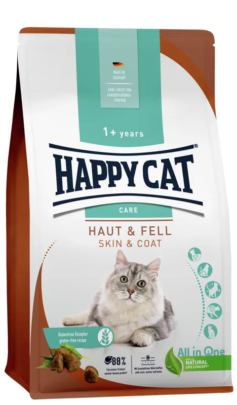 Aktuell HAPPY CAT Sensitive Haut & Fell 300 g